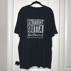 Disney Inspired “Straight Outta WDW” Glitter Shirt